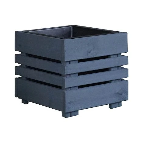 Cerland Geteborg Outdoor Rectangular Wooden Planter 33cm - Image 3