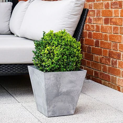 Pot Ella Grey H34Cm D35Cm - Image 2