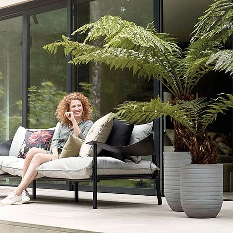 Allure Ribbon Pot - Mineral Clay Colour - Image 3