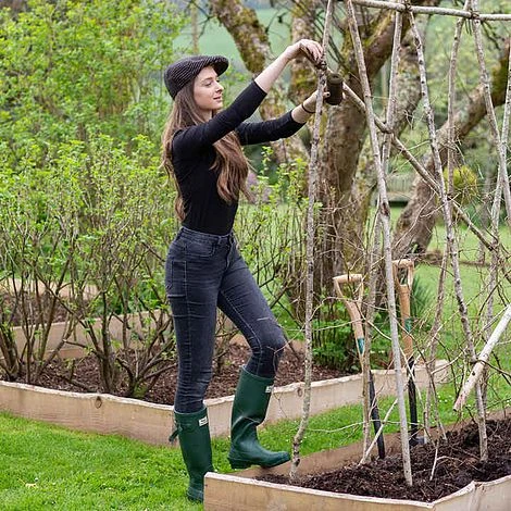 Head Gardener Hat (Black Pinstripe) - Image 4