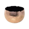 Hammered Bowl Copper/Black 19Cm