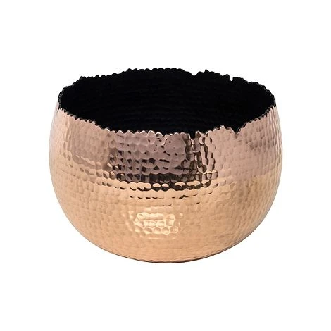 Hammered Bowl Copper/Black 19Cm