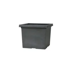 Tuscany Planter Square 37cm Black Effect