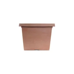 Tuscany Planter Square 37cm - Aged Mesquite Effect