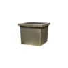Tuscany Planter Square 37cm - Black Bronze Effect