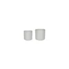 Catania White Terrazzo Set Of 2 Cylinders