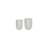 Catania White Terrazzo Set Of 2 Vases