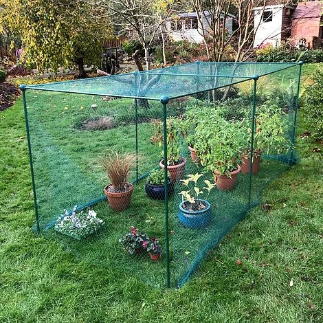 Build-a-Cage Modular Fruit & Vegetable Cage Kit - 1.875m High With Butterfly Mesh - Image 3