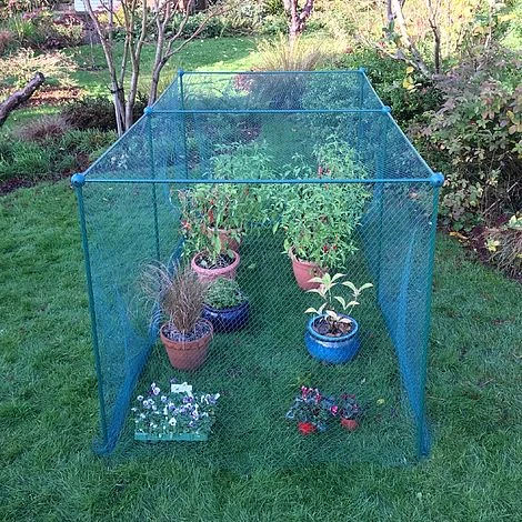 Build-a-Cage Modular Fruit & Vegetable Cage Kit - 1.875m High With Butterfly Mesh - Image 2