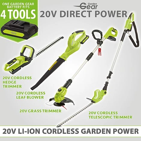 Garden Gear 20V Cordless Lithium-ion Leaf Blower - Image 6