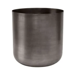 Indoor Chelsea Pewter Planter H28Cm D28Cm