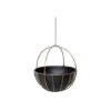 Indoor Kensington Brass Hanging Planter H34Cm D30Cm