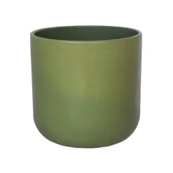 Lisbon Planter Olive H26Cm D26Cm