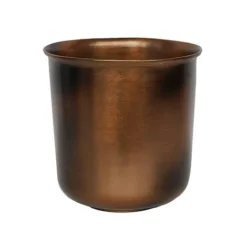 Outdoor Hampton Copper Metal Planter H28Cm W27.5Cm