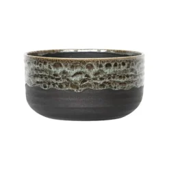 Olivine Reactive Glaze Bowl H12.5Cm D25Cm