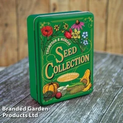 Seed Collection Tin + 10 Packets Of National Trust Seeds