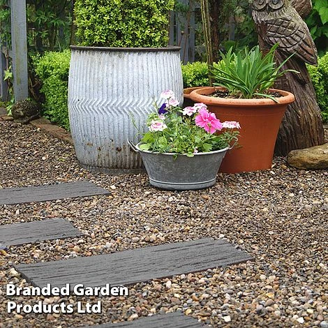 Eco-Friendly Grey Stepping Stone Rail Road Sleepers - Image 3